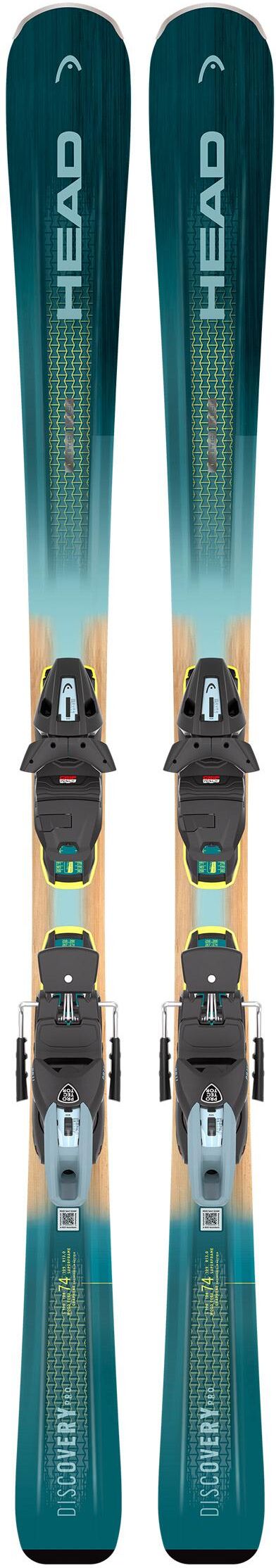 Head  - Pack Ski Discovery 74 Pro - 156 + Pr 11 Gw Br.85 Matt Black - Ski