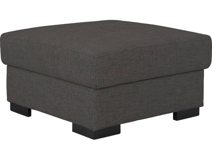 Stauraumhocker HOME AFFAIRE Tulio , grau (anthrazit), B:80cm H:45cm T:80cm, Struktur fein (100% Polyester);Struktur (100% Polyester);Samtstruktur (100% Polyester), Hocker, Stauraumhocker, mit Stauraum