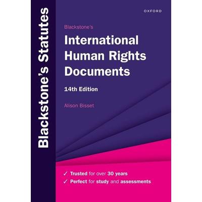 Blackstone's International Human Rights Documents, Taschenbuch von Alison Bisset, Oxford University Press, 978-0-19-792008-4