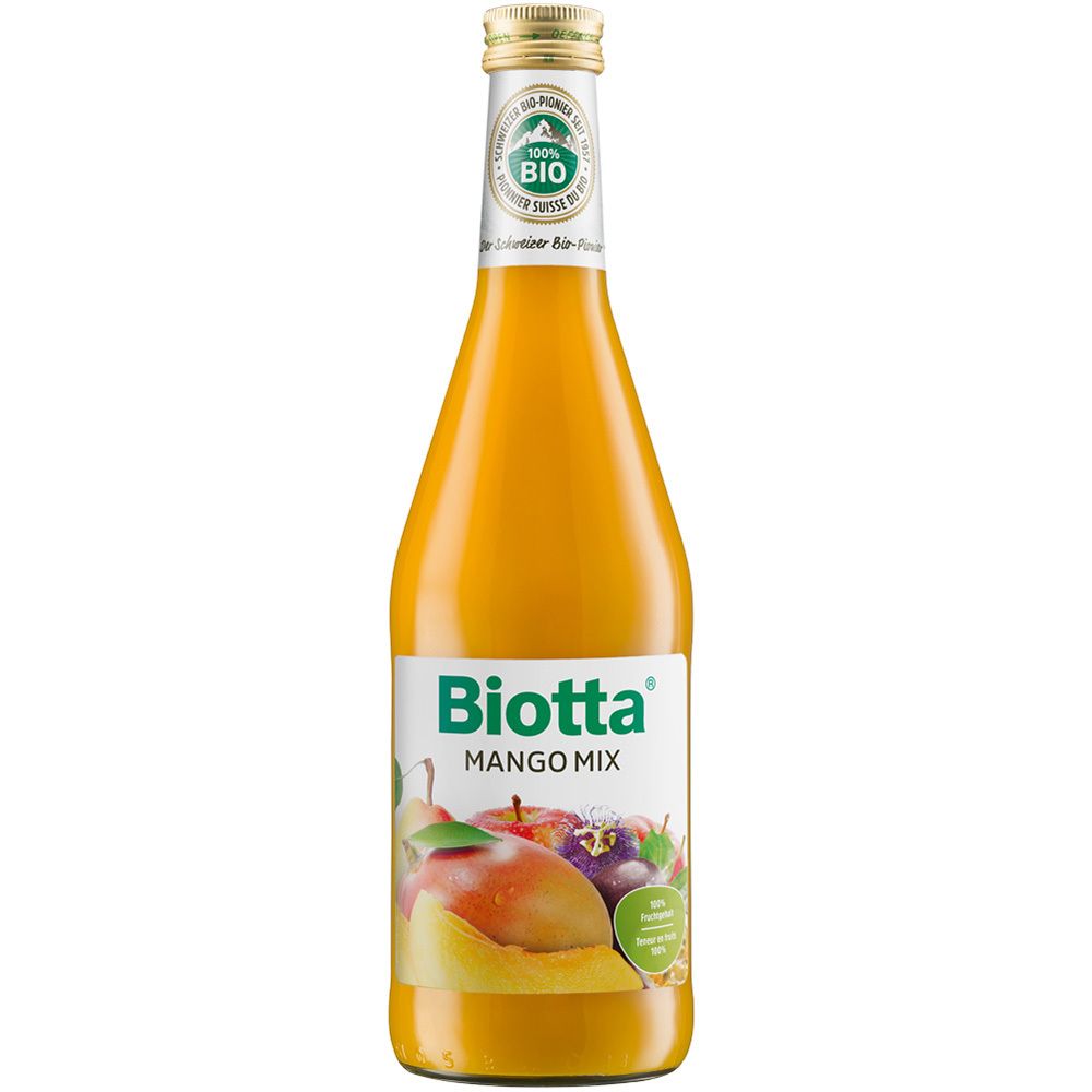 Biotta Mango Mix Früchte-Direktsaftcocktail 500 ml Saft