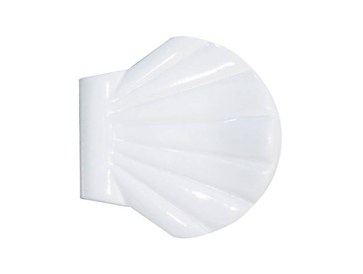 Spirella Shell-Clips Muschel-Design Weiss 5 × 1.5 cm 2 Stück