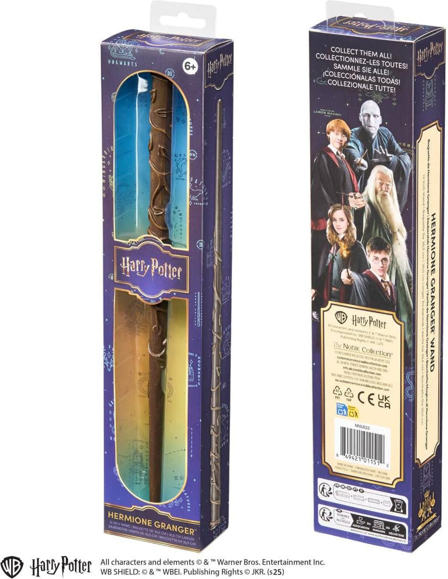 Noble Collection Harry Potter Rollenspel Hermione Granger toverstaf, 30 cm