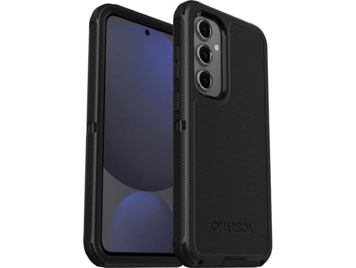 OtterBox Defender Hülle für Samsung Galaxy S24 FE, Schwarz Stoßfest, sturzsicher, ultra-robust, Schützende Hülle, 7x getestet nach Militärstandard