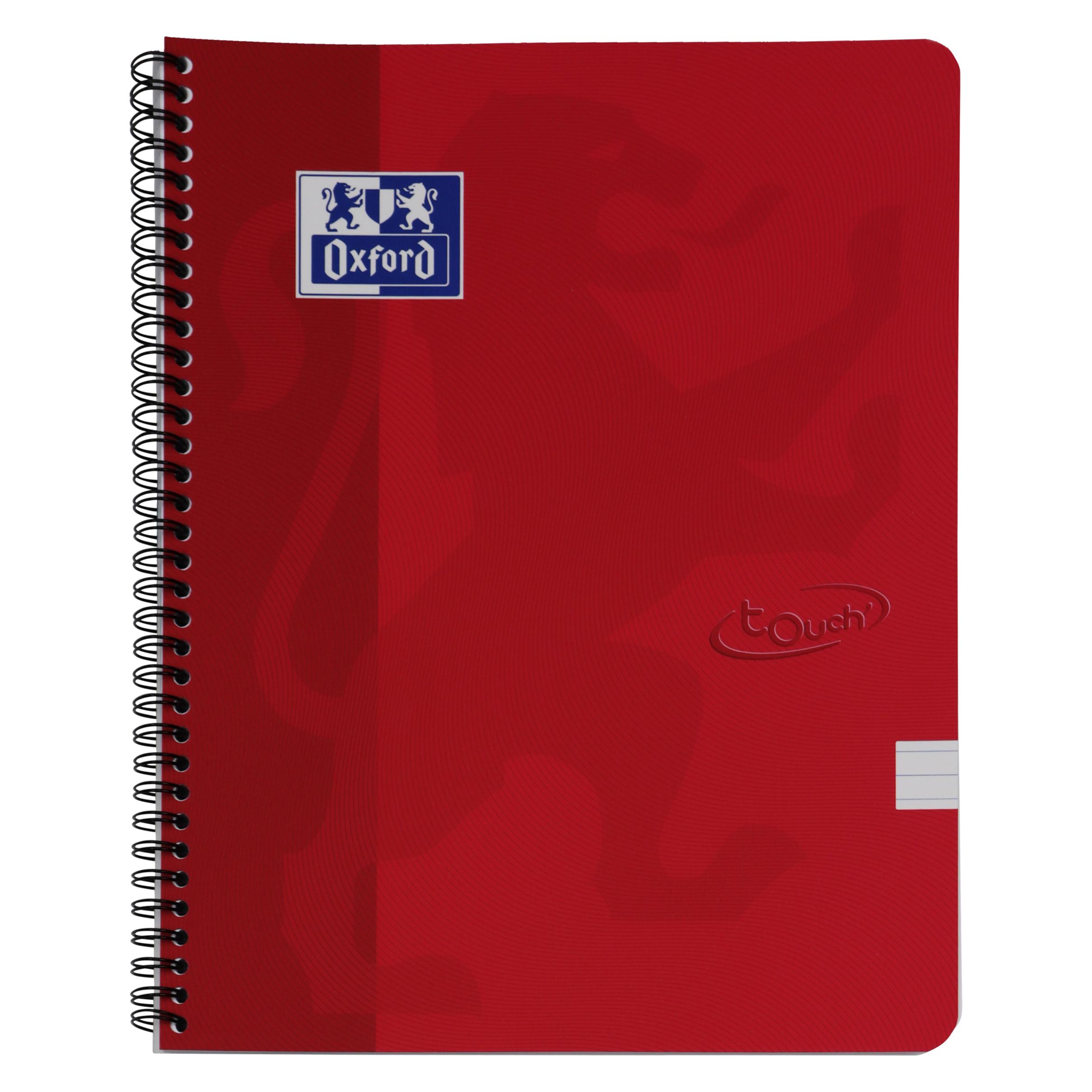 Oxford Touch Spiralheft A4 liniert (A4+, Liniert, Weicher Einband) (400103995)
