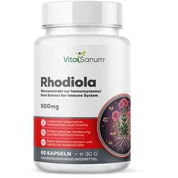 VitaSanum®- Rhodiola (Rhodiola rosea) 500 mg