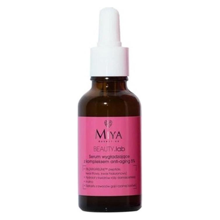 Miya Cosmetics Miya Beauty Lab Smoothing Serum With Anti-Aging Complex 5% For Sensitive And Couperose Skin And Eye (30 ml) (5906395957651)