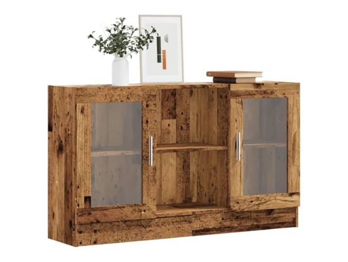 RJPLMFV Anrichte aus Holz, 120 x 30,5 x 70 cm Holzwerkstoff, Aufbewahrung für Esszimmer, robuste Platte, Wandmontage erforderlich