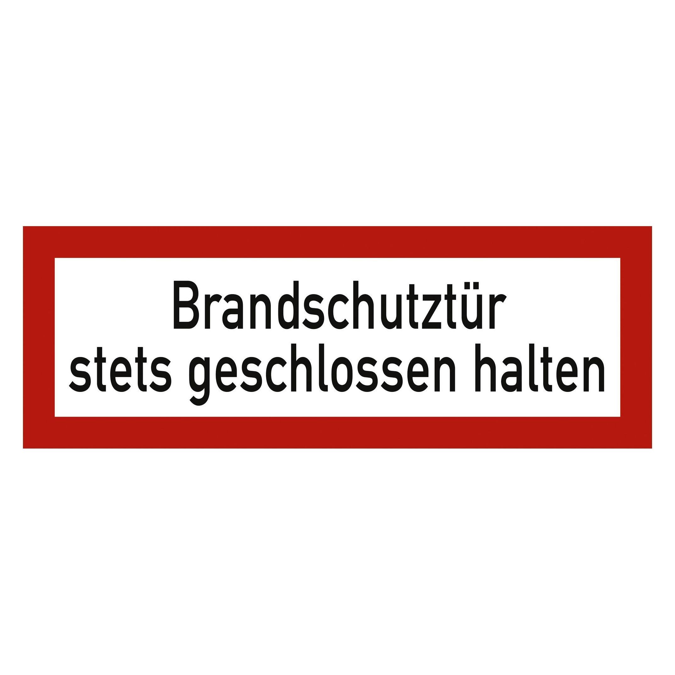 0 Folie "Brandschutztür" (57406)