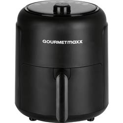 GourmetMaxx Heißluft-Fritteuse 2,3l 1000W schwarz Heißluft-Fritteuse 1000 W Schwarz 12251