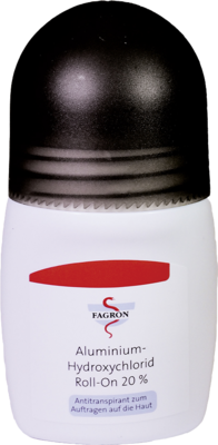 Fagron GmbH ALUMINIUM HYDROXYCHLORID Roll-on 20% Fagron 50 ml 01338244
