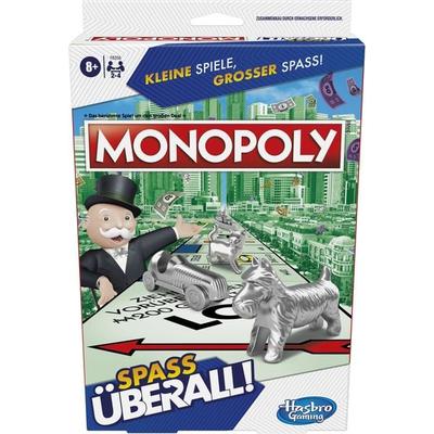 Hasbro F8256GC0 - Monopoly Kompakt, Reisespiel