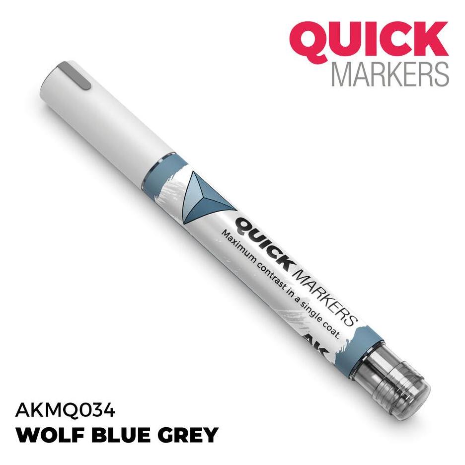 AK Interactive - Quickmarker Wolf Blue Grey (AKMQ034)