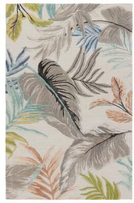Juniper Home Solus Handmade Floral Gray/Green Area Rug