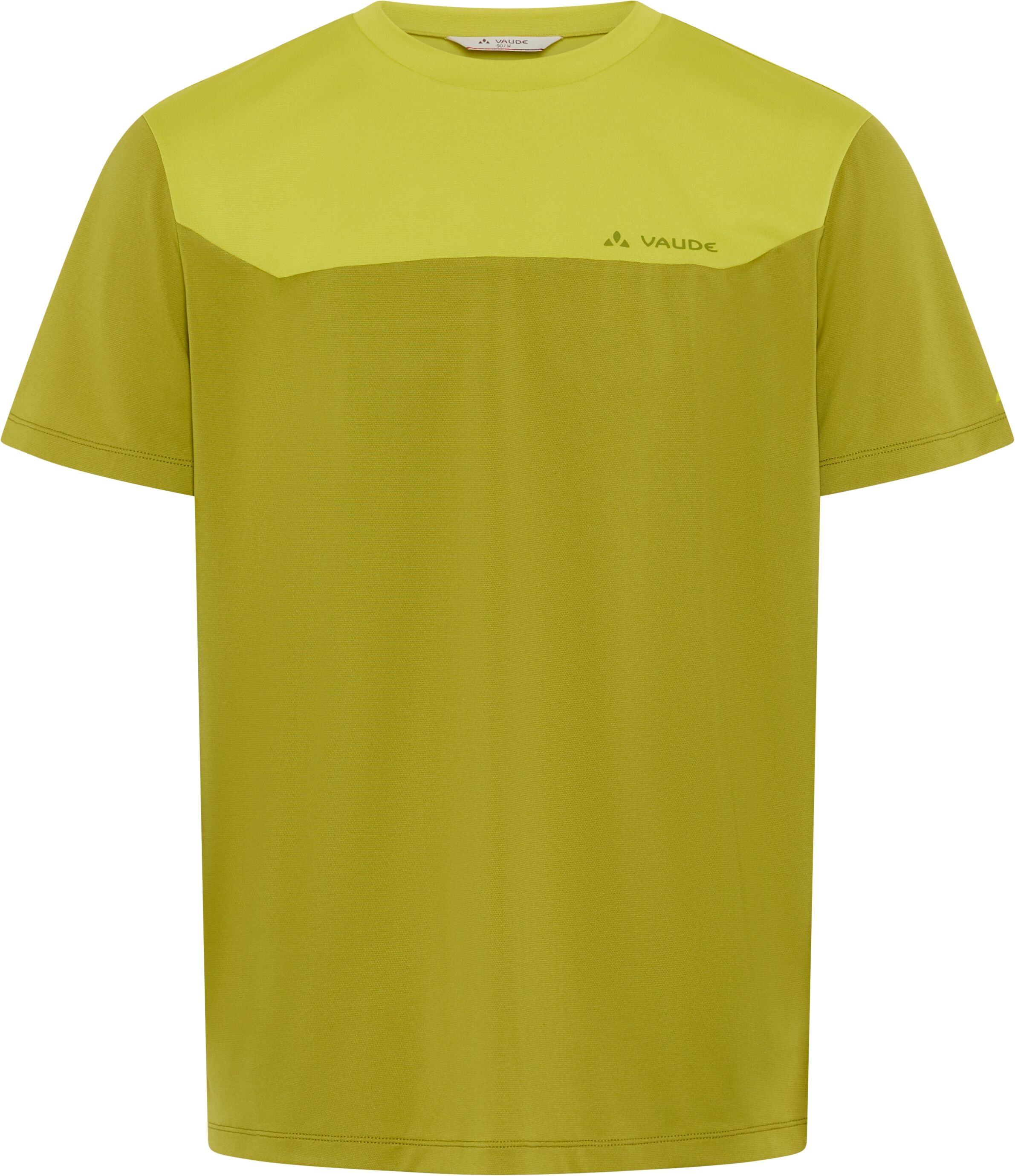 Radtrikot VAUDE "SE ME FELLING TRIKOT", Herren, Gr. L, light leaf, Obermaterial: 100% Polyester, Trikots Radtrikot, für Radsport, sportlicher Stil light leaf L