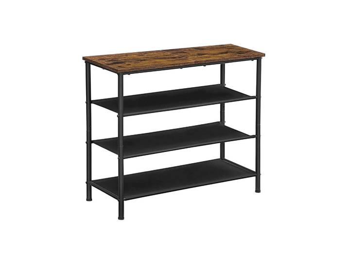 Hansiro Schuhregal, Braun, 30x71x75 cm, Garderobe, Schuhaufbewahrung, Schuhregale