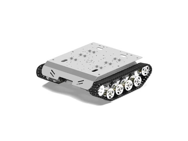 Nouveau Châssis de Véhicule Intelligent à Chenilles 8KG Grande Charge, Absorption des Chocs, pour Robot Char, Programmable Arduino avec Moteur Encodeur Métallique 12V