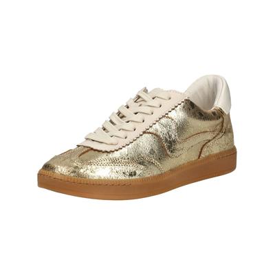 Sneaker DOLCE VITA "Dolce Vita Sneaker Lederimitat", Damen, Gr. 40, gold, Lederimitat, Schuhe Sneaker