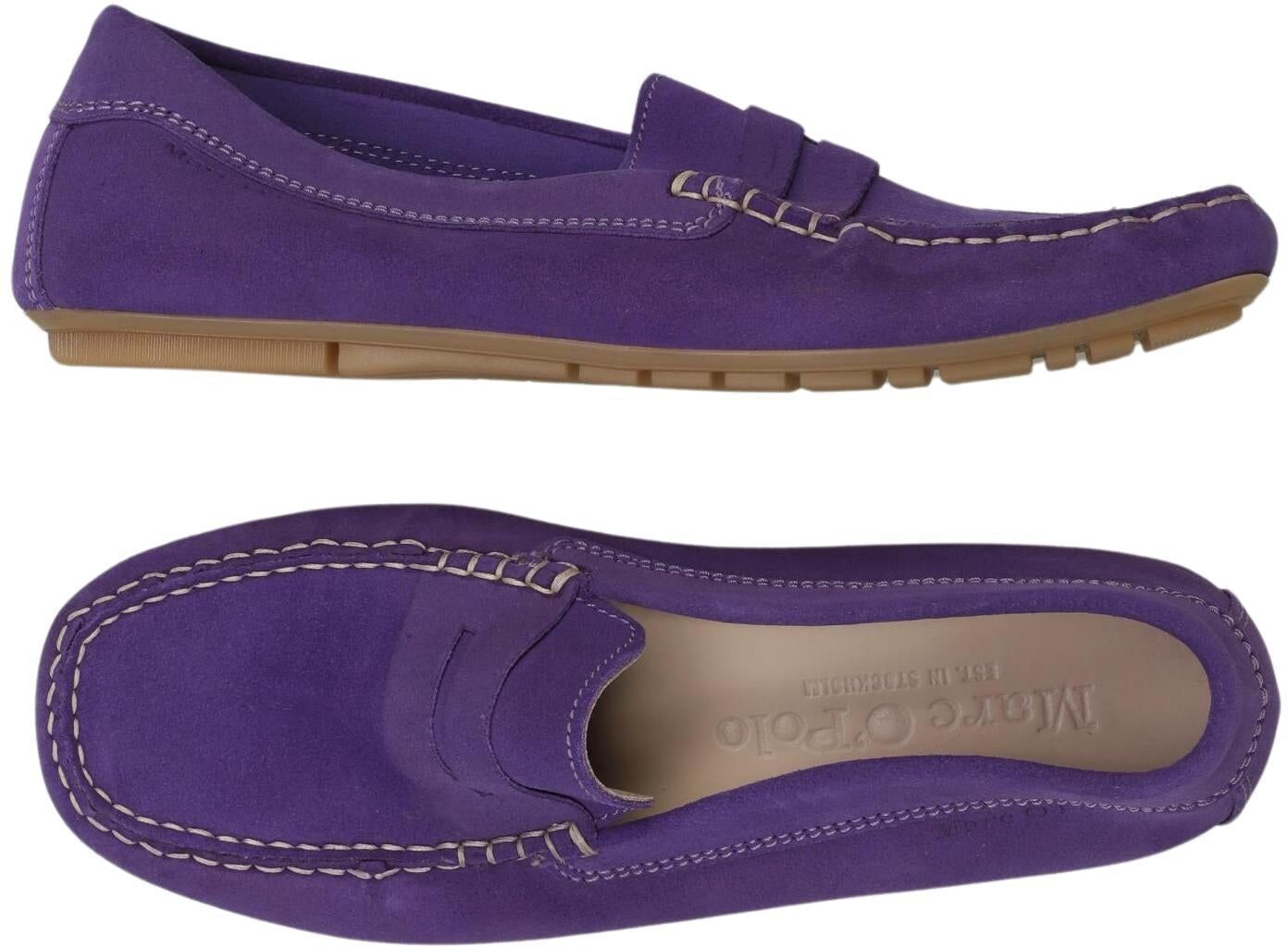 Marc O' Polo Halbschuh, Lila, Gr. EU 39, Leder - Second Hand