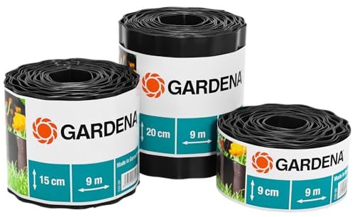 Gardena gazonrand bruin, 9 m, hoogte: 20 cm