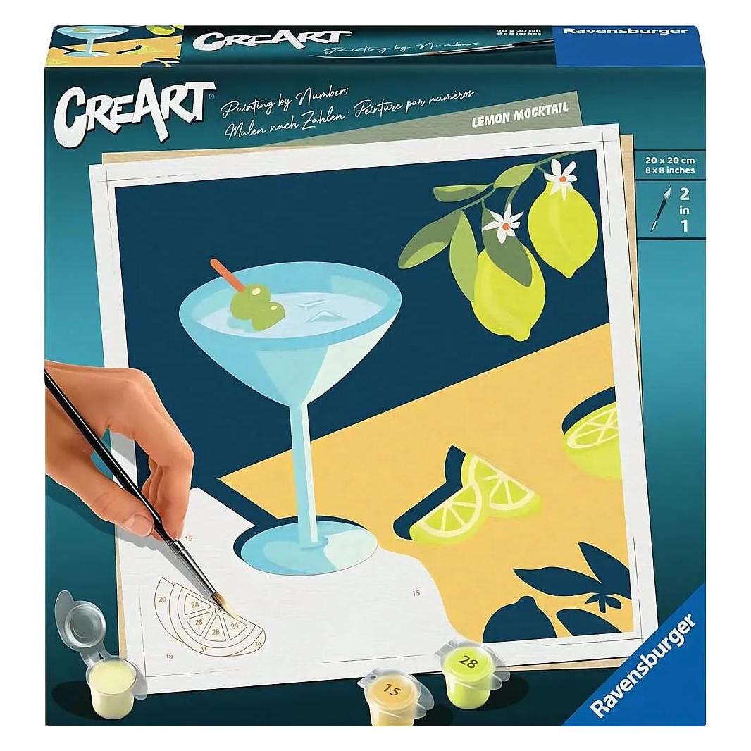 Ravensburger CreArt Adults Trend - Mocktail Zitrone (25561)