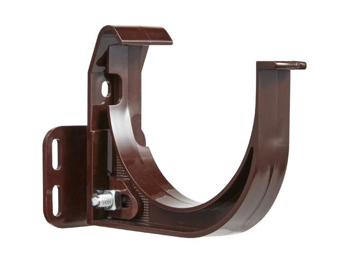 Rinnenhalter RG 75 Braun 7.6 × 9.6 × 2.5 cm