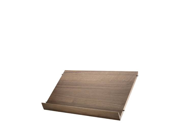 String String tijdschriftenrek hout walnoot, 58x30 cm