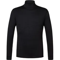 Super Natural, Herren, Funktionsshirt, Tundra 175 Turtleneck (L), Schwarz