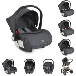 Moni, Kindersitz, Babyschale Trio i-Size (40 - 87cm) (Babyschale, ECE R129/i-Size Norm)