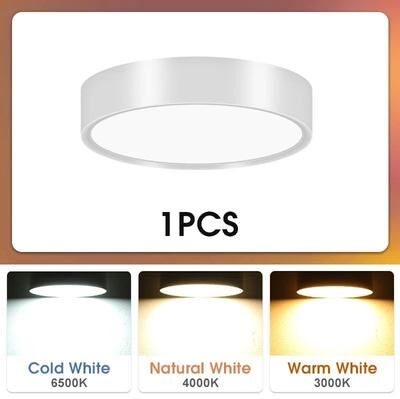 Uplifted Finds Premium Surface Mounted LED Spotlight And Downlight Collection 1 Pc White 5 W warm White