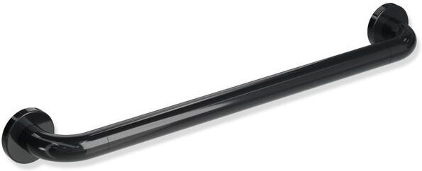 Hewi 477 Badetuchhalter 477.30.30090 600mm, tiefschwarz, Stahleinlage