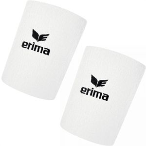 Erima Schweißband Basic, weiß, 13cm, für Erwachsene