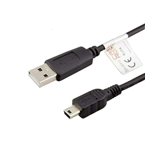 Caseroxx USB-datakabel voor Garmin DriveSmart 65 en DriveSmart 71, zwart
