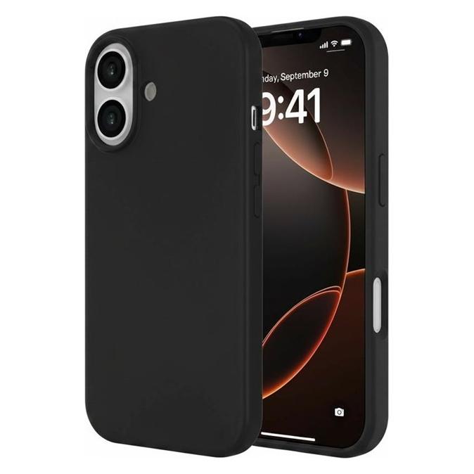 Just Back panel cover Must MUST REGULAR DEFENSE SILICONE with MAGSAFE for iPhone 17 Black (Apple iPhone 17) (JUST MUST)