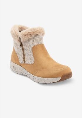 Women's The Tavi Weather Bootie by Comfortview in Cognac (Size 11 M)