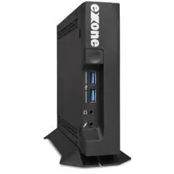Exone Business Mini X10 J4105 - Komplettsystem - Celeron (120 GB, 8 GB, UHD Graphics 600), PC, Schwarz