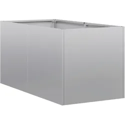 vidaXL Pflanzgefäß 40x80x40 cm Stahl verzinkt