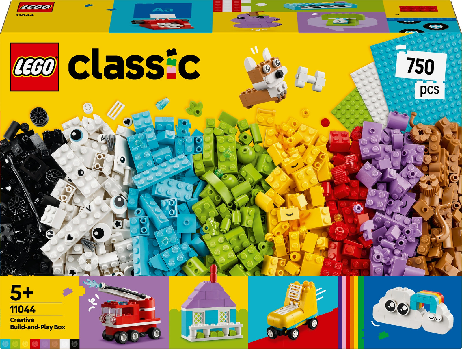 LEGO Classic Creatieve bouwdoos met 750 onderdelen voor kinderen vanaf 5 jaar
