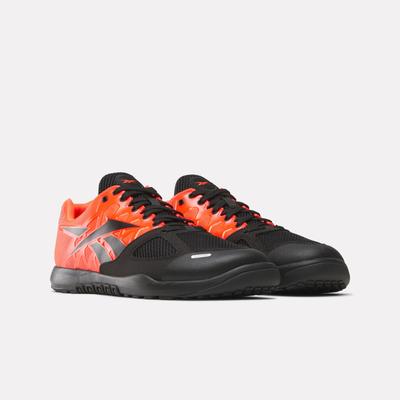 Trainingsschuh REEBOK "NANO 2.0", Herren, Gr. 44, rot (neon cherry), Synthetik, Textil, Schuhe, auch für Zirkeltraining und HIIT geeignet