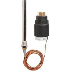 Danfoss thermostatischer Antrieb 065-0596 Sollwert -10 - 40 C, m,Tauchhülse, R1/2