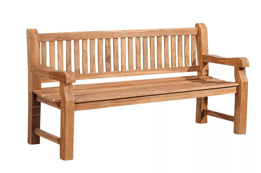And OutdoorMatch HolzKatharina Tuinstoel voor buiten met armleuningen, 200 cm