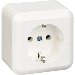 ELSO 385004 - Steckdose, 16 A, CONTURA, Komplettgerät, Steckklemme, reinweiß