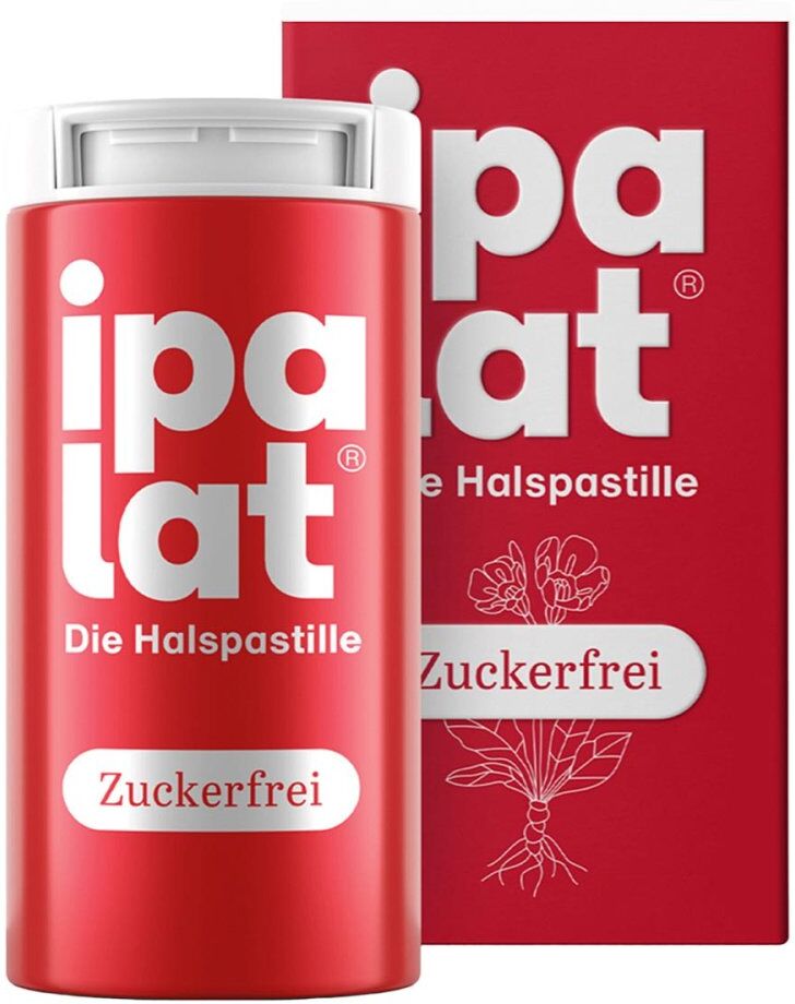 Ipalat® Halspastillen Zuckerfrei 40stk