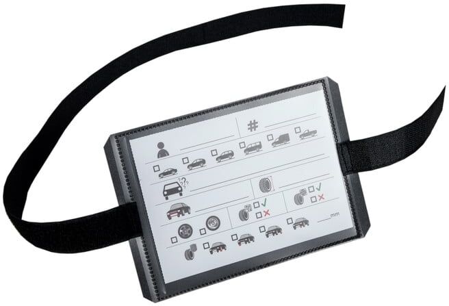 Kit d'accrochage roue/pneu Eichner, avec bande Velcro et étiquettes (9219-00704)