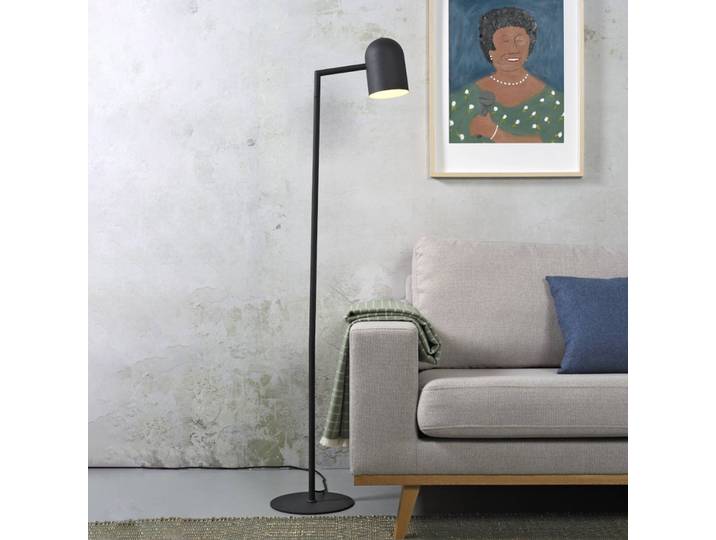 IT´S ABOUT ROMI Stehlampe Marseille, schwarz, für Wohn- / Esszimmer, Metall, Modern