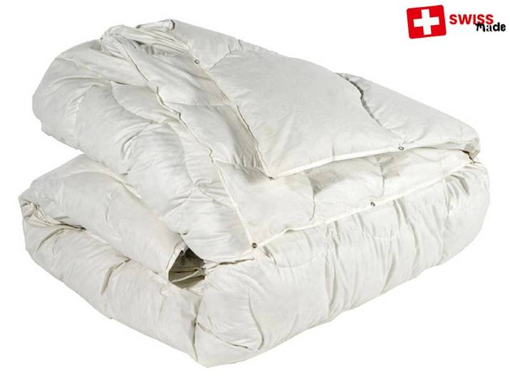 ALBIS Duvet 90% QUATTRO 200x210cm heiss
