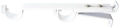 Urbanest "Long Double Drapery Curtain Window Rod Bracket Holder, Up to 1.25"" Rod , 2 Pieces"