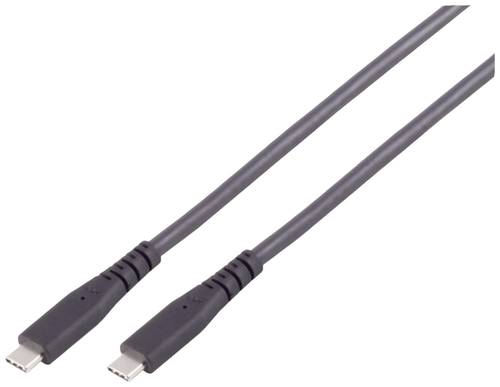 BKL Electronic USB-C Verbindungskabel, USB4 Gen 3x2, 240W, 0,5m 10080128 Inhalt: 1St.