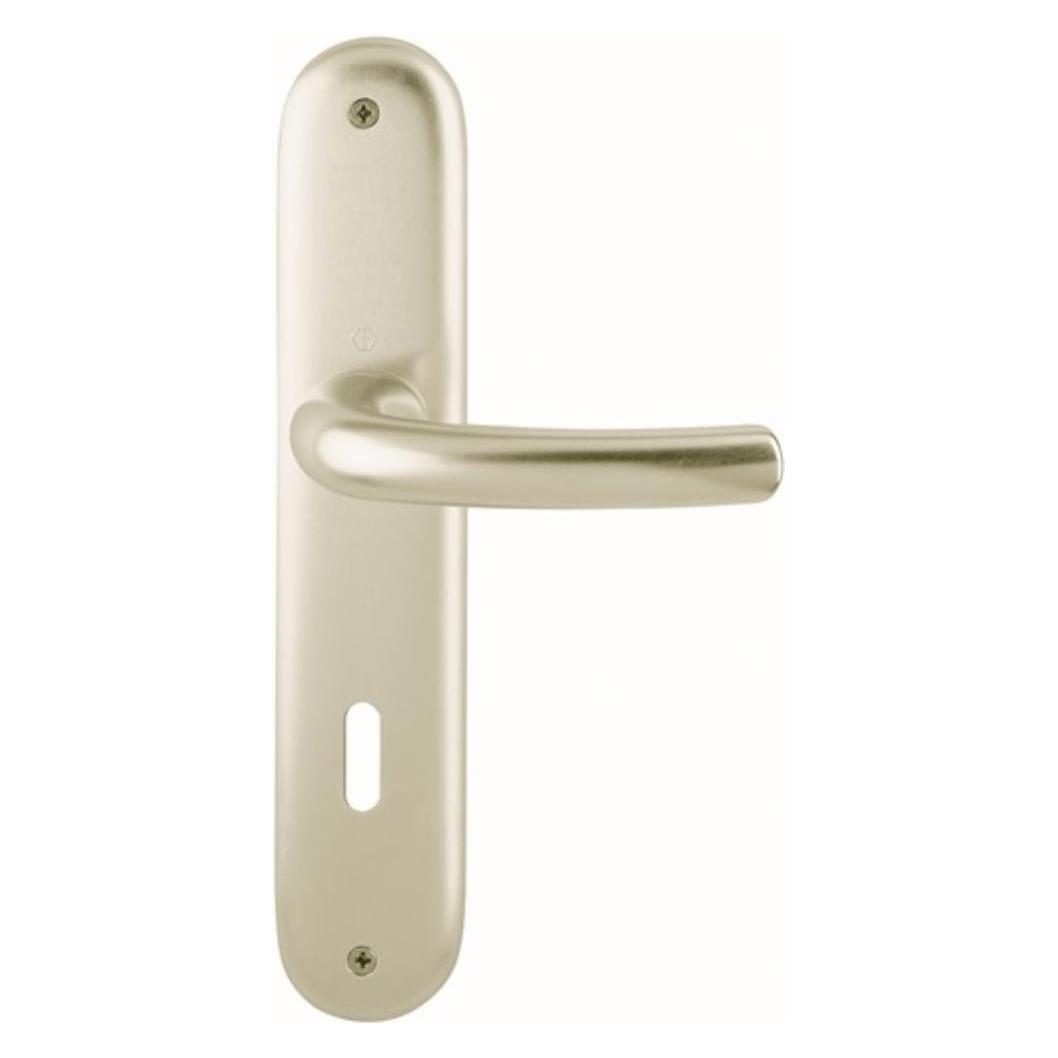 Hoppe Langschildgarnitur Tôkyô 1710/273P Aluminium F2 OB 72 mm DIN links / rechts (Türgarnitur) (2804969)