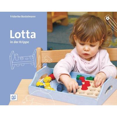 Lotta in der Krippe, Gebundene Ausgabe von Friderike Bostelmann, Bananenblau, 978-3-942334-45-7