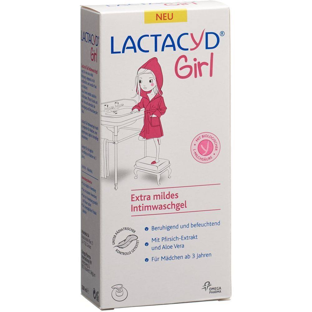 Lactacyd Girl 200 ml Waschgel